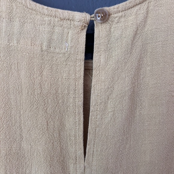 Thread & Supply Sleeveless Yellow Dress Size Small - Picture 5 of 10